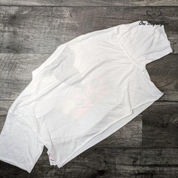 Flirtitude Juniors Cropped Short Sleeve Top Size S - Picture 2 of 2